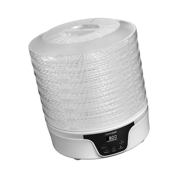 Essiccatore per funghi, frutta e erbe Concept, 380W, 7 setacci, controllo digitale, SO2090