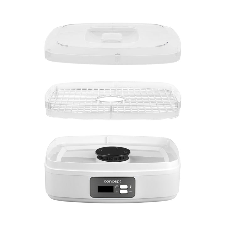 Essiccatore per funghi, frutta e erbe Concept, 260W, 6 setacci, timer, SO2080