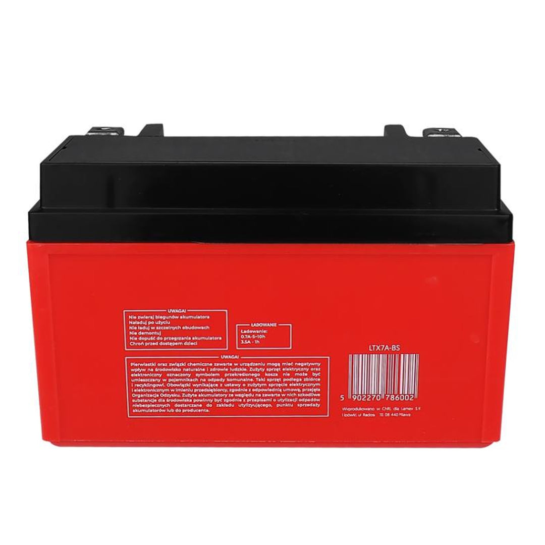 Batteria al gel Lamex, moto, 12V, 7Ah, LTX7A-BS
