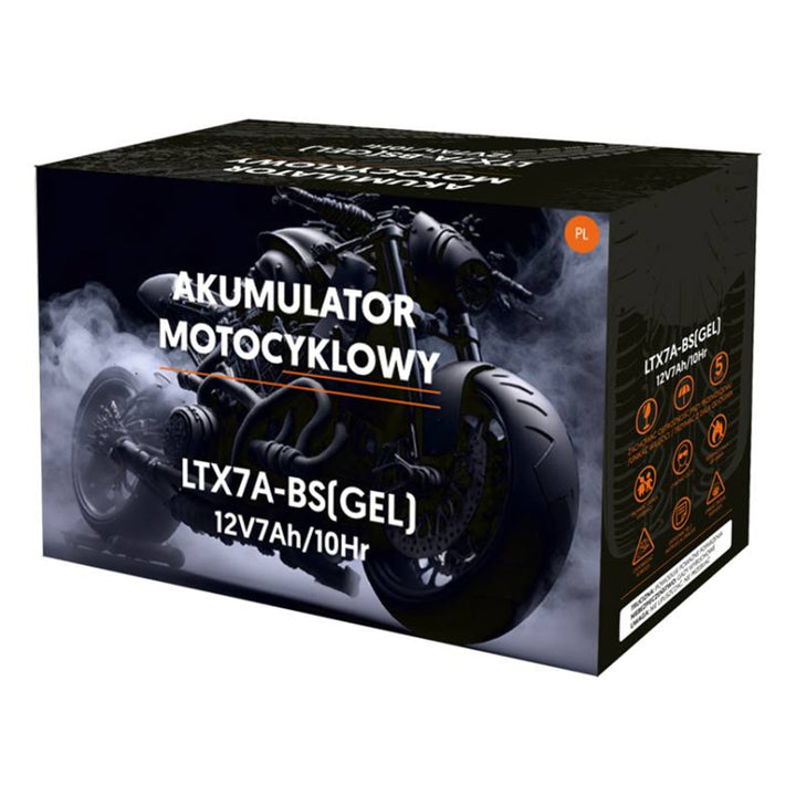 Batteria al gel Lamex, moto, 12V, 7Ah, LTX7A-BS