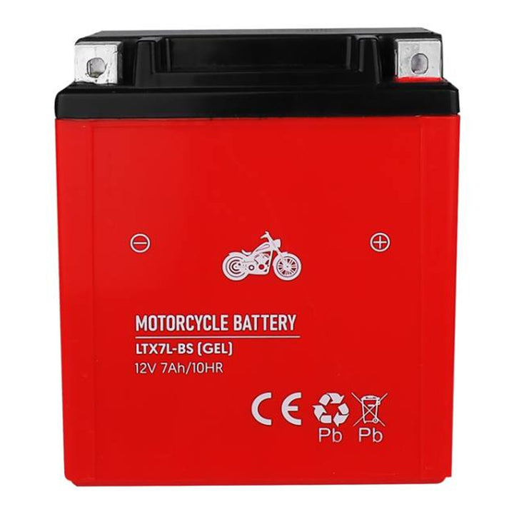 Batteria al gel Lamex, Moto, 12V, 7Ah, LTX7L-BS