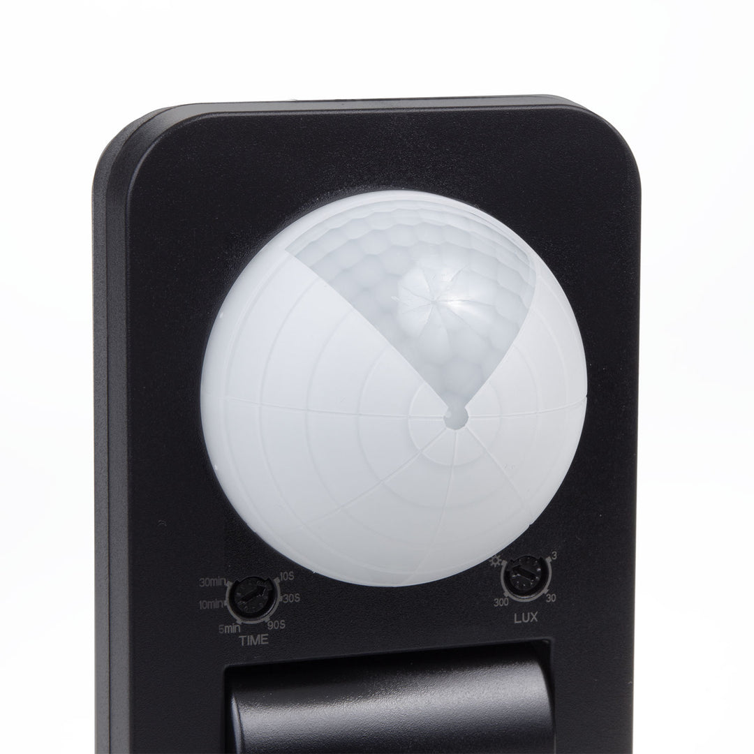 Rilevatore di movimento Maclean PIR, infrarosso, IP65, max 2000W, nero, MCE243 B, 2 pezzi