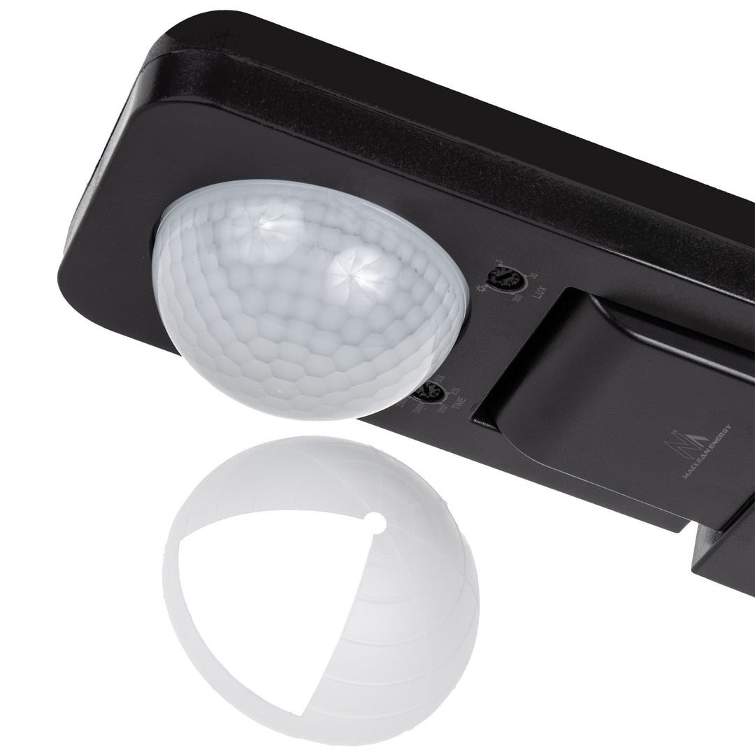 Rilevatore di movimento Maclean PIR, infrarosso, IP65, max 2000W, nero, MCE243 B, 2 pezzi