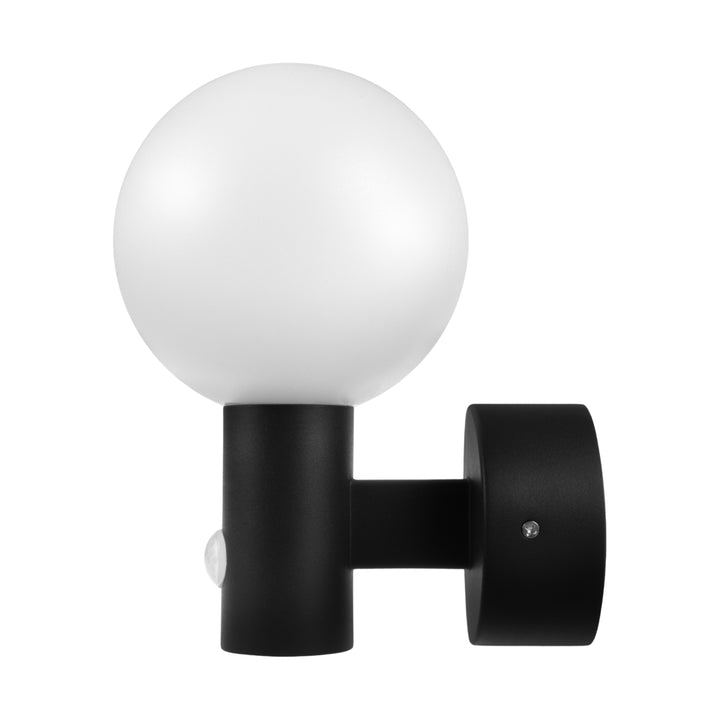 Sensore di movimento Maclean Lampada LED, sensore di movimento PIR, nero, 15W, IP65, 1600lm, bianco neutro (4000K) MCE515 B, 2 pezzi