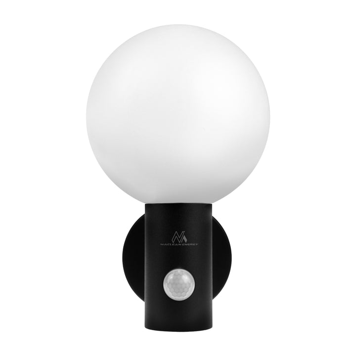 Sensore di movimento Maclean Lampada LED, sensore di movimento PIR, nero, 15W, IP65, 1600lm, bianco neutro (4000K) MCE515 B, 2 pezzi