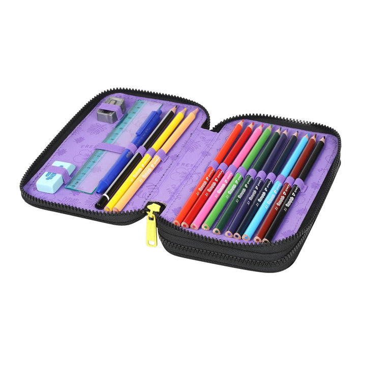 19 L Coolpack Jerry DISNEY STITCH zaino scuola nero + Coolpack astuccio, a due scomparti, attrezzato, Stitch, Jumper 2