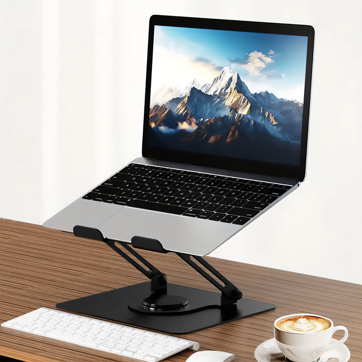 Supporto ergonomico regolabile e girevole per laptop 10-17, Media-Tech MT2662
