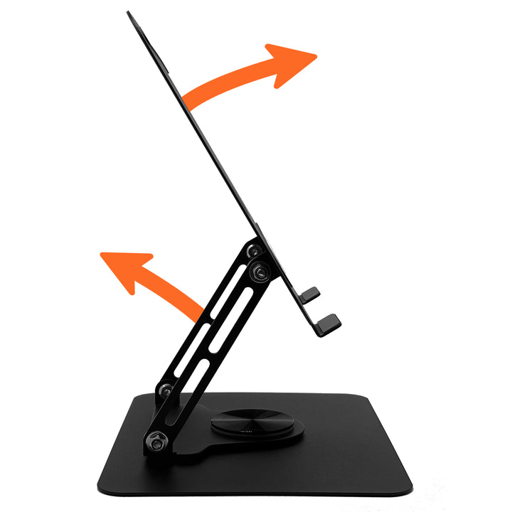 Supporto ergonomico regolabile e girevole per laptop 10-17, Media-Tech MT2662