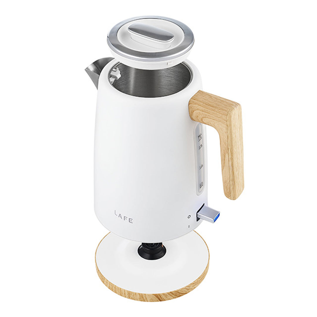 Bollitore elettrico Lafe Scandi 2200W 1,7l bianco