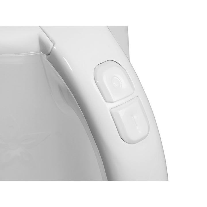 Bollitore elettrico Lafe, turistico, 600W, capacità 0,6l, 2 tazze, 2 cucchiai, bianco, Scandi