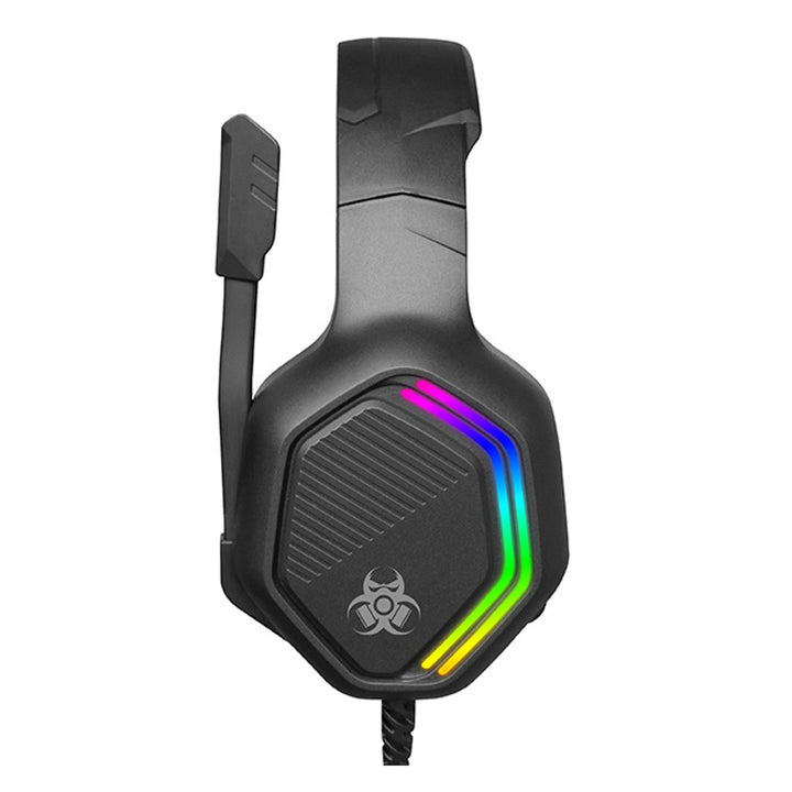 Cuffie da gioco Tracer, retroilluminazione RGB, microfono pieghevole, Gamezone GZ X3