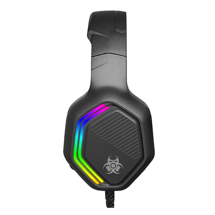 Cuffie da gioco Tracer, retroilluminazione RGB, microfono pieghevole, Gamezone GZ X3