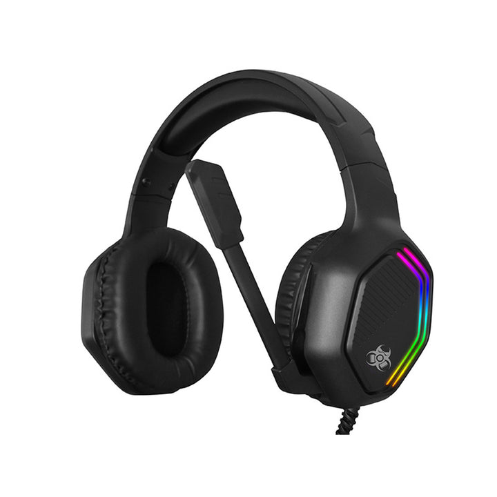 Cuffie da gioco Tracer, retroilluminazione RGB, microfono pieghevole, Gamezone GZ X3