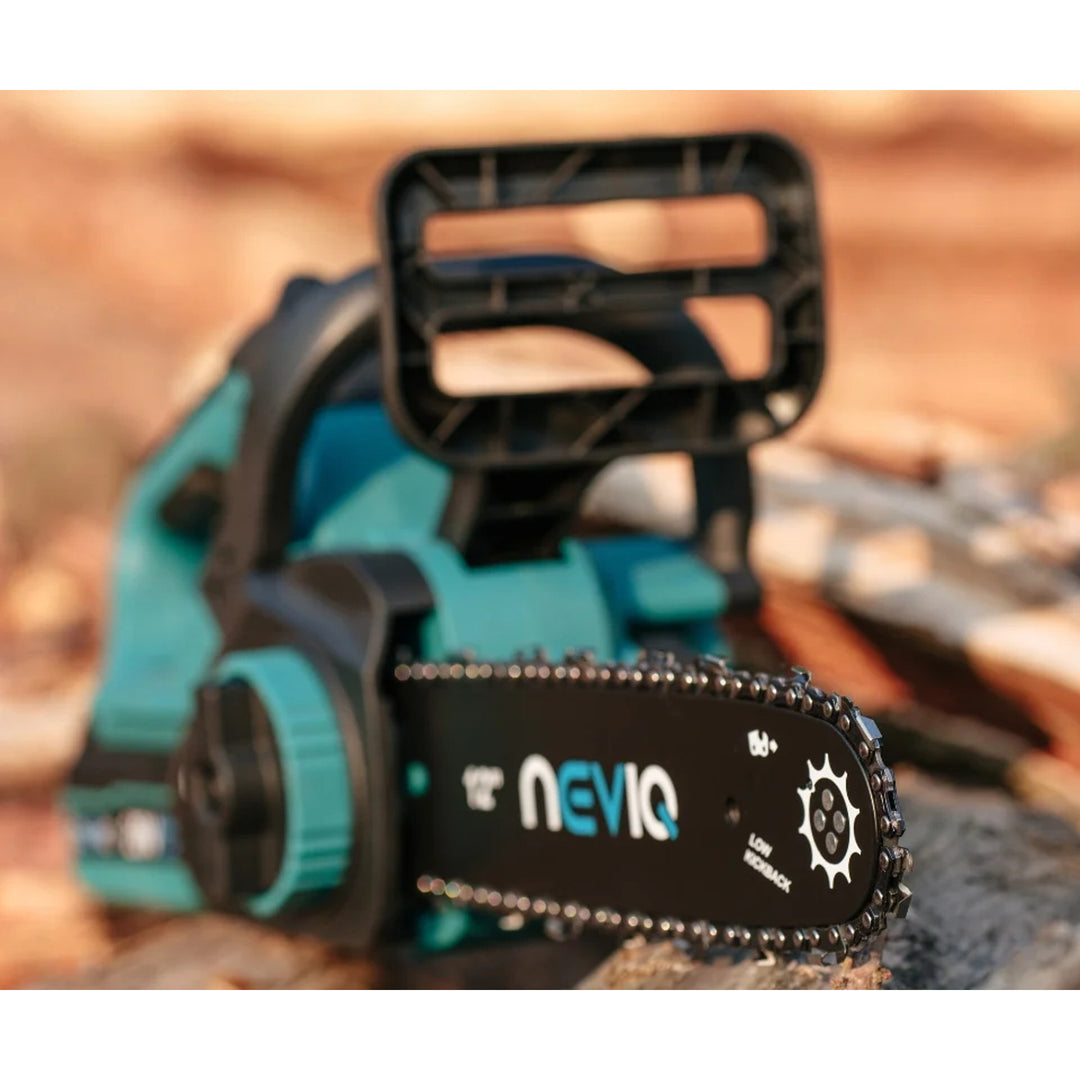 Motosega a batteria NEVIQ, barra 12'', 1000W, motore brushless, L12302