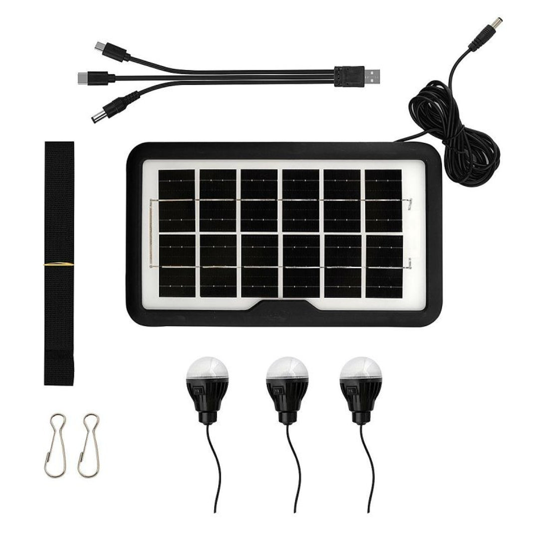 Torcia solare multifunzionale Verna, 6in1, powerbank, pannello solare, lampada, luci LED, altoparlante+radio, Tur000008