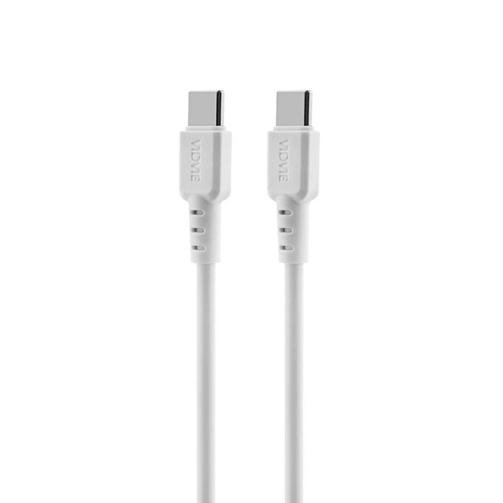 Caricatore di rete VIDVIE, 3A, 65W, 2x USB-C, 1x USB, cavo USB-C/USB-C, PLE262