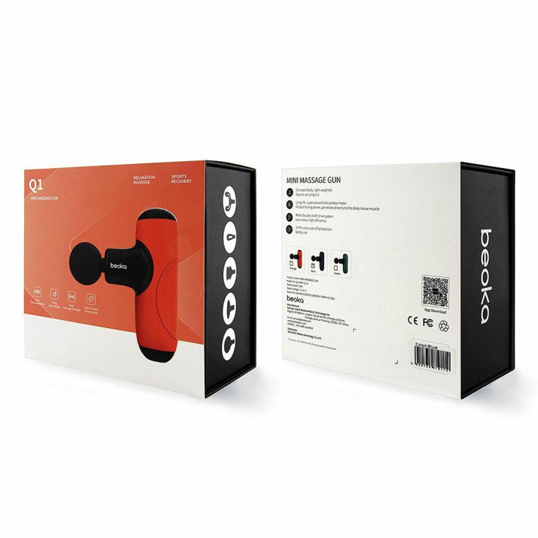 Massaggiatore per il corpo Beoka, 25W, 5 livelli, batteria 800mAh, Q1