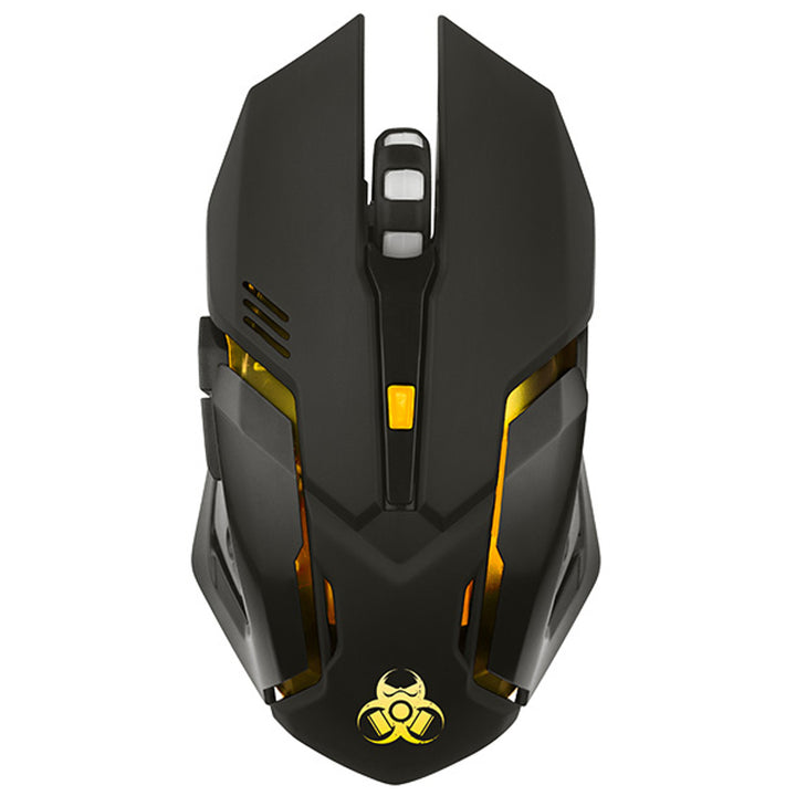 Mouse da gioco Tracer, senza fili, batteria da 500 mAh, 3200 DPI, Gamezone Rocky RF Nano