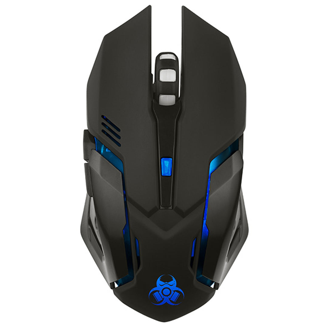 Mouse da gioco Tracer, senza fili, batteria da 500 mAh, 3200 DPI, Gamezone Rocky RF Nano