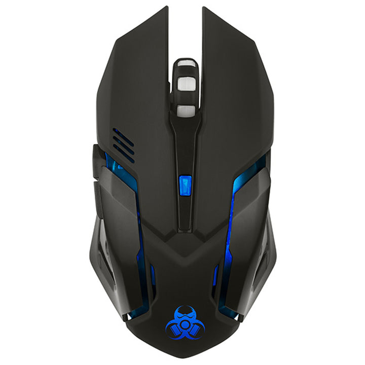 Mouse da gioco Tracer, senza fili, batteria da 500 mAh, 3200 DPI, Gamezone Rocky RF Nano