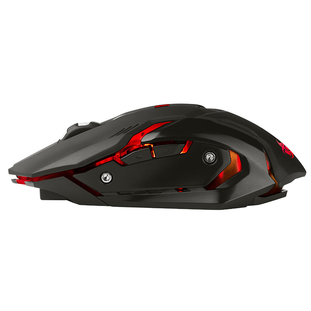 Mouse da gioco Tracer, senza fili, batteria da 500 mAh, 3200 DPI, Gamezone Rocky RF Nano
