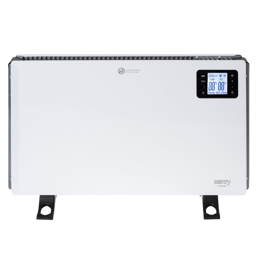 Riscaldatore a convettore Camry, potenza 2000W, pannello LCD, telecomando, timer, termostato, CR 7739