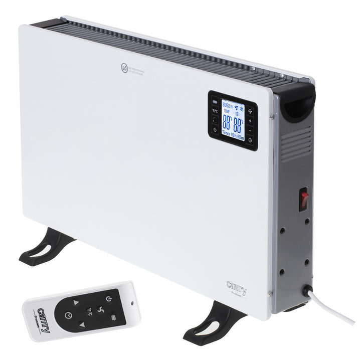 Riscaldatore a convettore Camry, potenza 2000W, pannello LCD, telecomando, timer, termostato, CR 7739