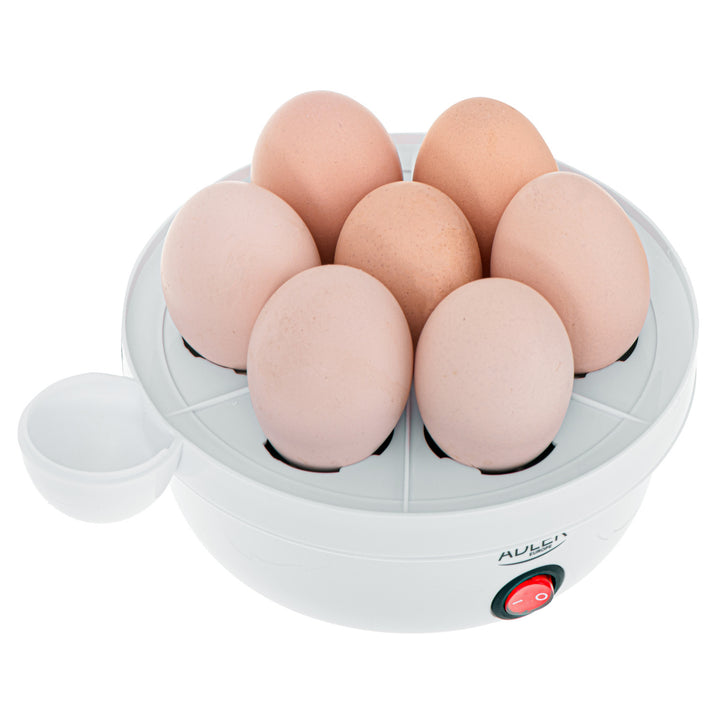 Cuociuova automatico Adler, per 7 uova, potenza 450W, bianco, AD 4459