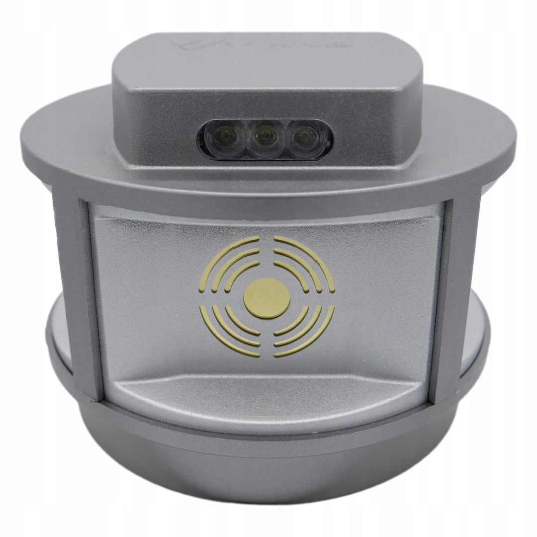 Dissuasore roditore senza fili per topi di martora Viano, IP44, batteria ricaricabile agli ioni di litio da 4Ah, modalità LED, Trio