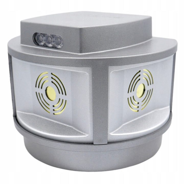 Dissuasore roditore senza fili per topi di martora Viano, IP44, batteria ricaricabile agli ioni di litio da 4Ah, modalità LED, Trio