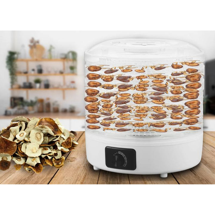 Essiccatore per funghi, verdure, frutta, carne LTC, potenza regolabile, base antiscivolo, 5 vassoi, lavabile in lavastoviglie, LXSR003