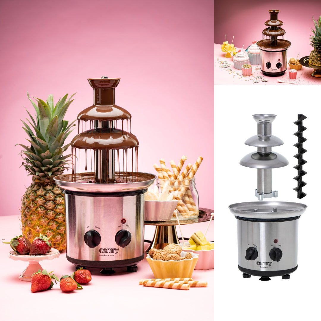 Fontana di cioccolato Camry, capacità 650 ml, potenza 320 W, CR 4488