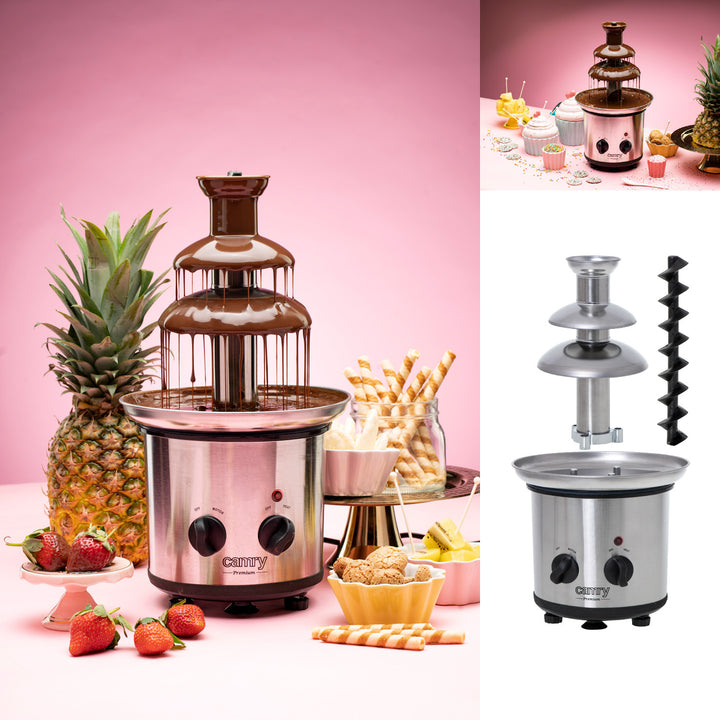 Fontana di cioccolato Camry, capacità 650 ml, potenza 320 W, CR 4488
