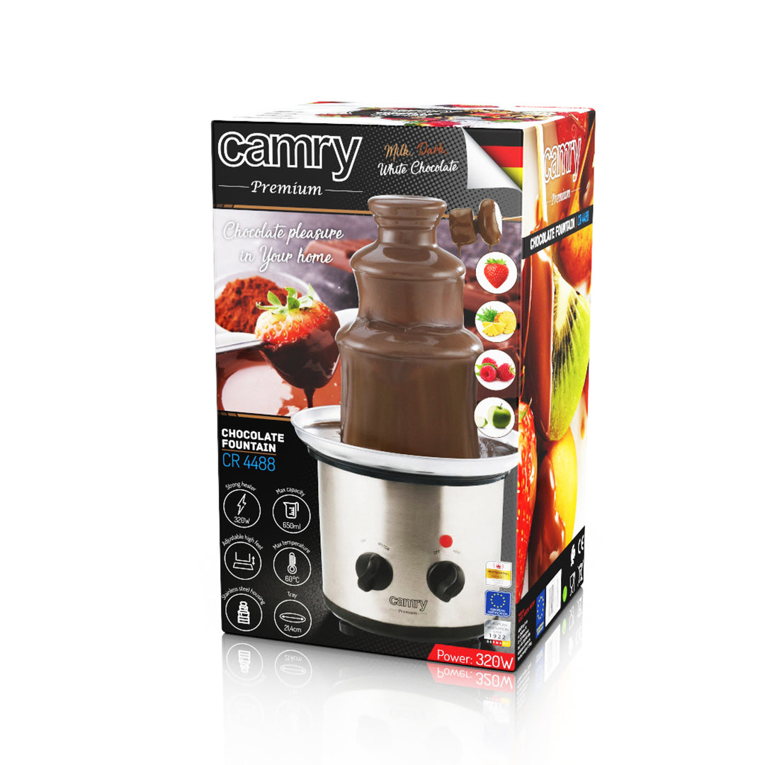 Fontana di cioccolato Camry, capacità 650 ml, potenza 320 W, CR 4488