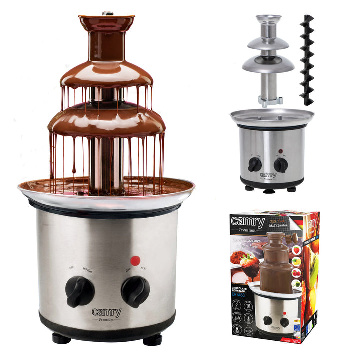 Fontana di cioccolato Camry, capacità 650 ml, potenza 320 W, CR 4488