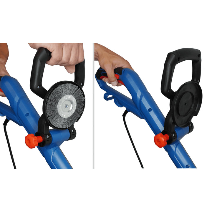 Pulitore per fughe e pavimentazioni Blaupunkt, potenza 450 W, spazzola in acciaio e nylon, velocità 1800 giri/min, WS4010