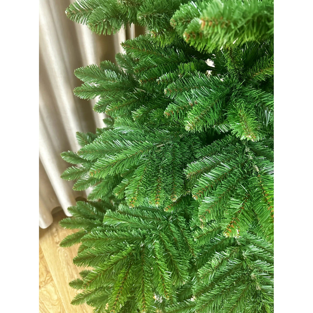 Albero di Natale artificiale, abete norvegese, in pellicola di PVC, altezza 220 cm
