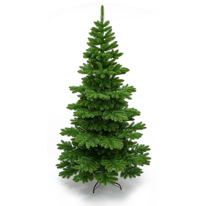 Albero di Natale artificiale, abete norvegese, in pellicola di PVC, altezza 220 cm