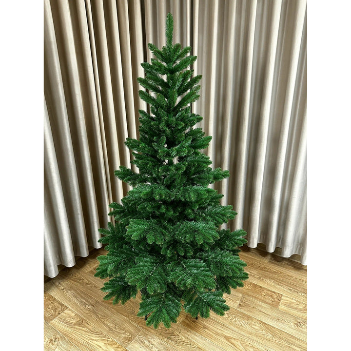 Albero di Natale artificiale, abete norvegese, in pellicola di PVC, altezza 190 cm