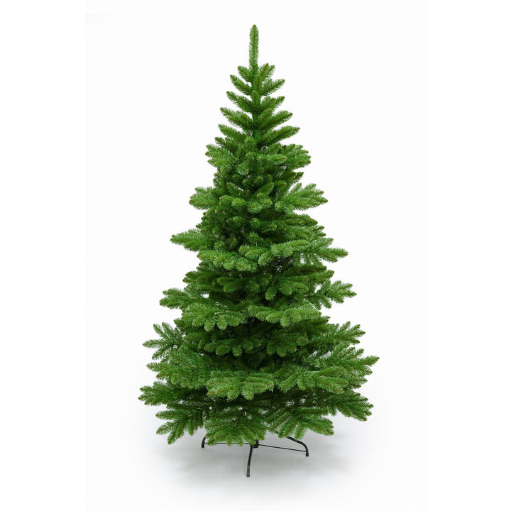Albero di Natale artificiale, abete norvegese, in pellicola di PVC, altezza 190 cm