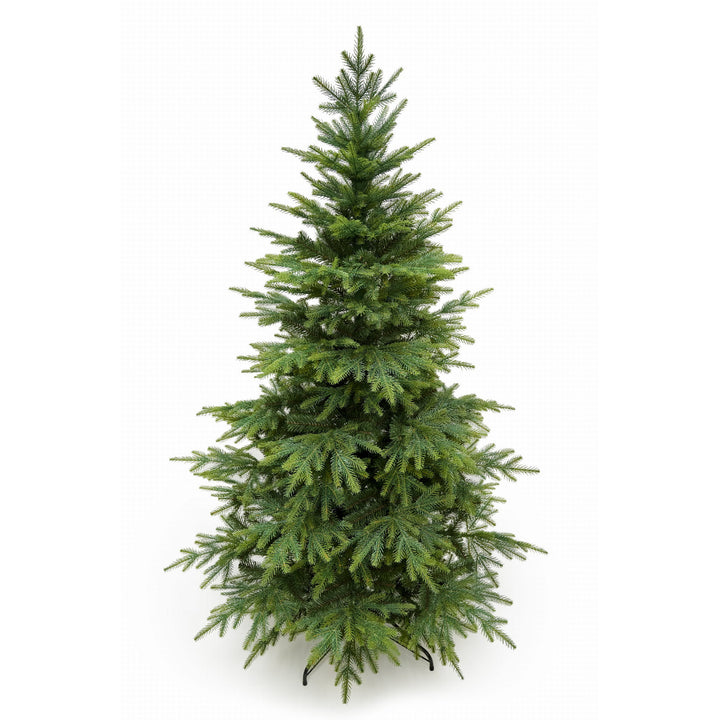 Albero di Natale artificiale, abete naturale del Caucaso, PVC + PE, altezza 190 cm