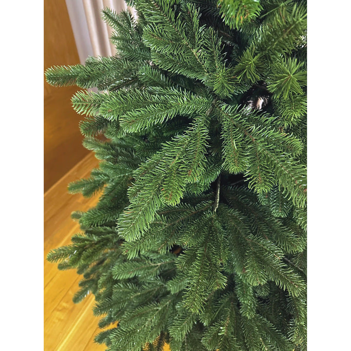 Albero di Natale artificiale, abete naturale, 100% PE, altezza 230 cm