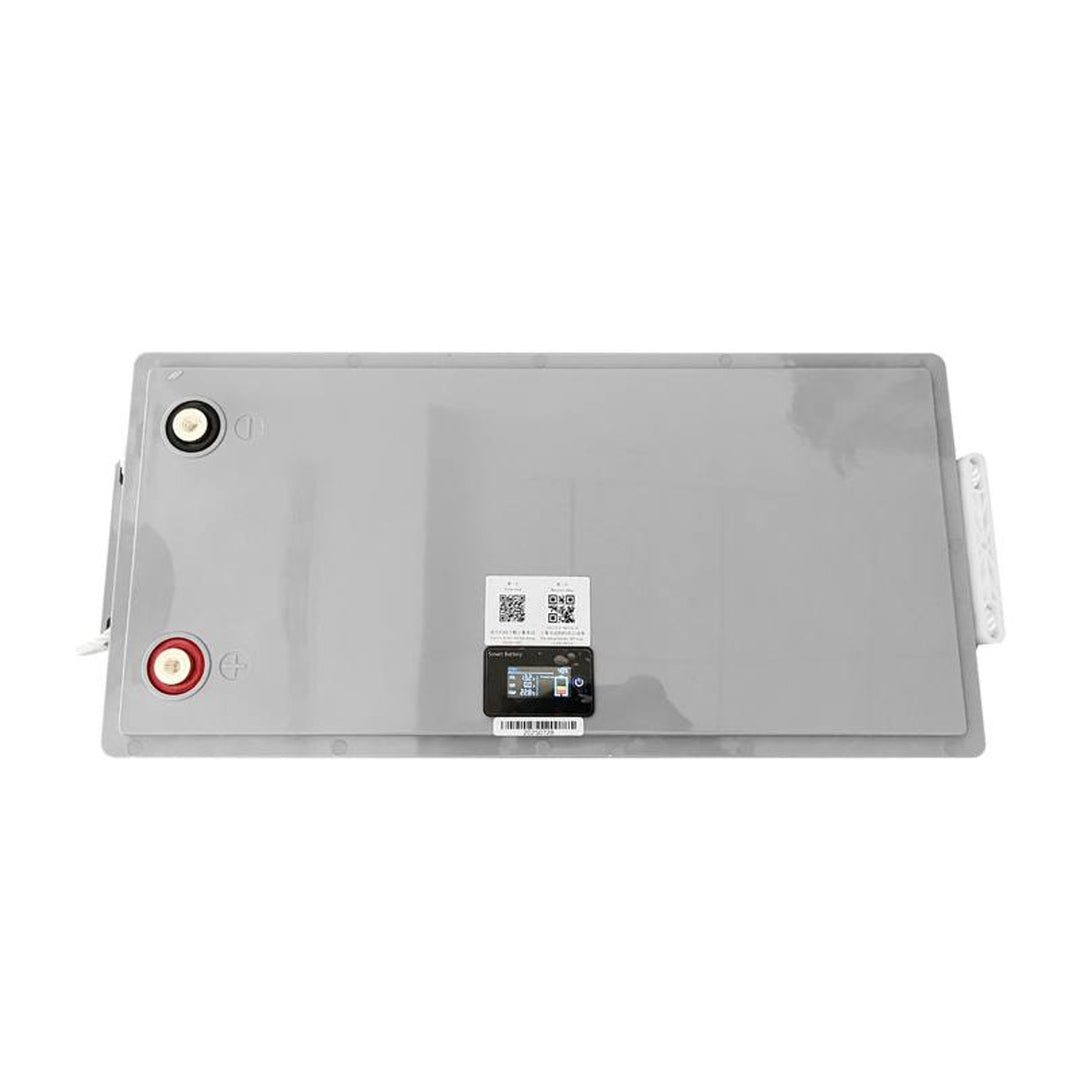 Batteria LiFePo4 Lexton al litio ferro fosfato, con BMS, 12,8V, 200Ah, LXLFP200 + caricabatterie LTC Energy LiFePO4
