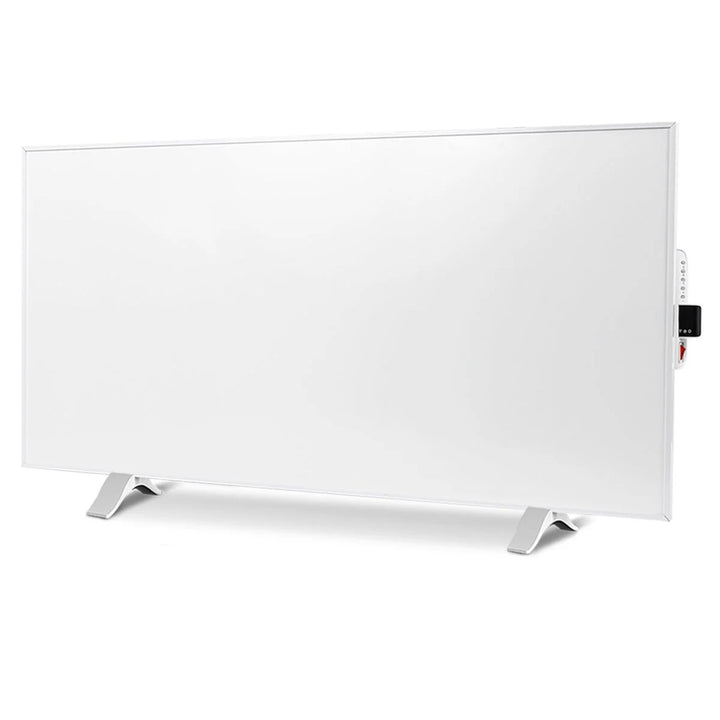 Riscaldatore a infrarossi Cronos, 770W, controllato da smartphone, termostato integrato, tasso di conversione del 98%, protezione IP44, Synthelith PRO CRP-770TWP