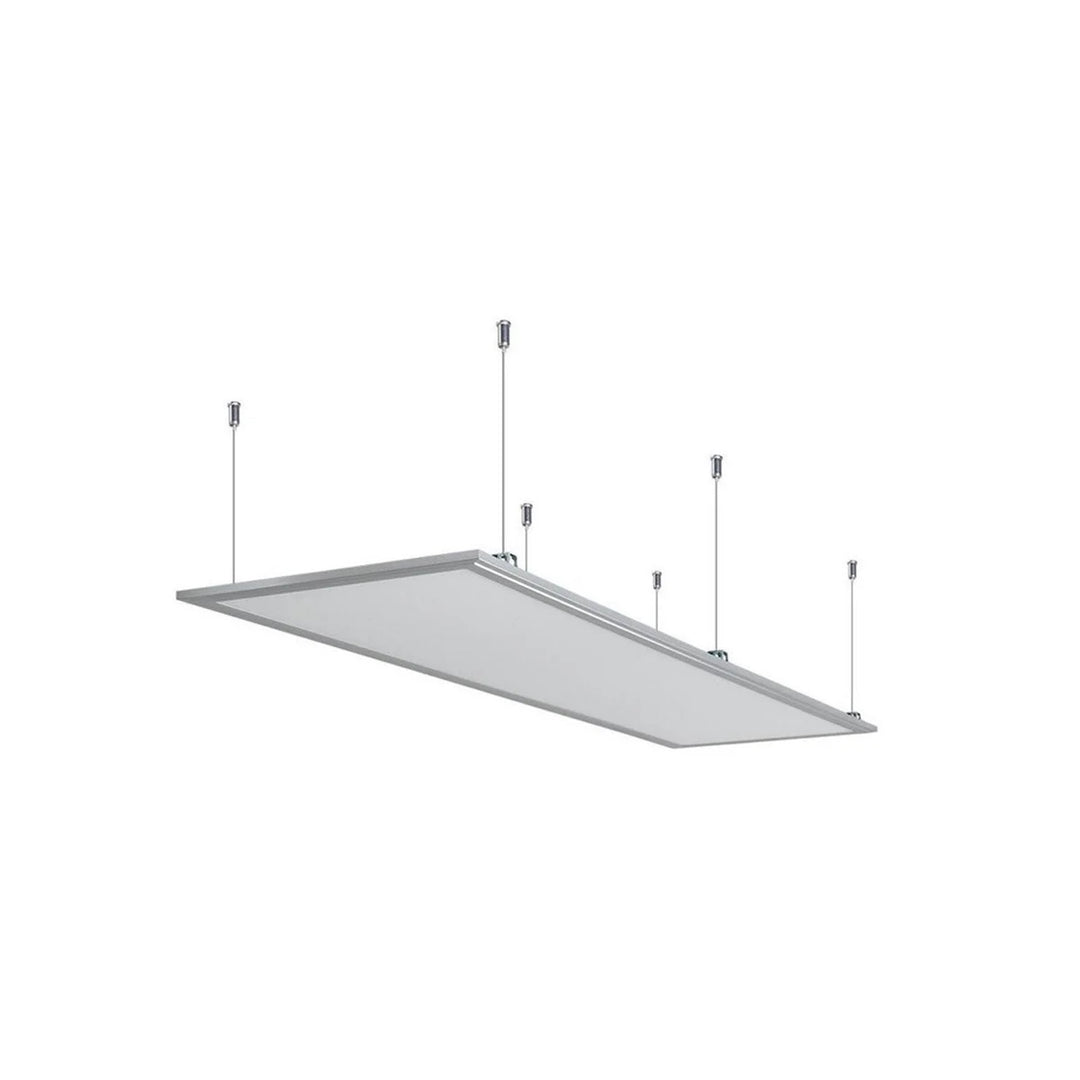 Kit di montaggio a soffitto per riscaldatori a tubo radiante Cronos, lunghezza cavo 1 m, in acciaio inox
