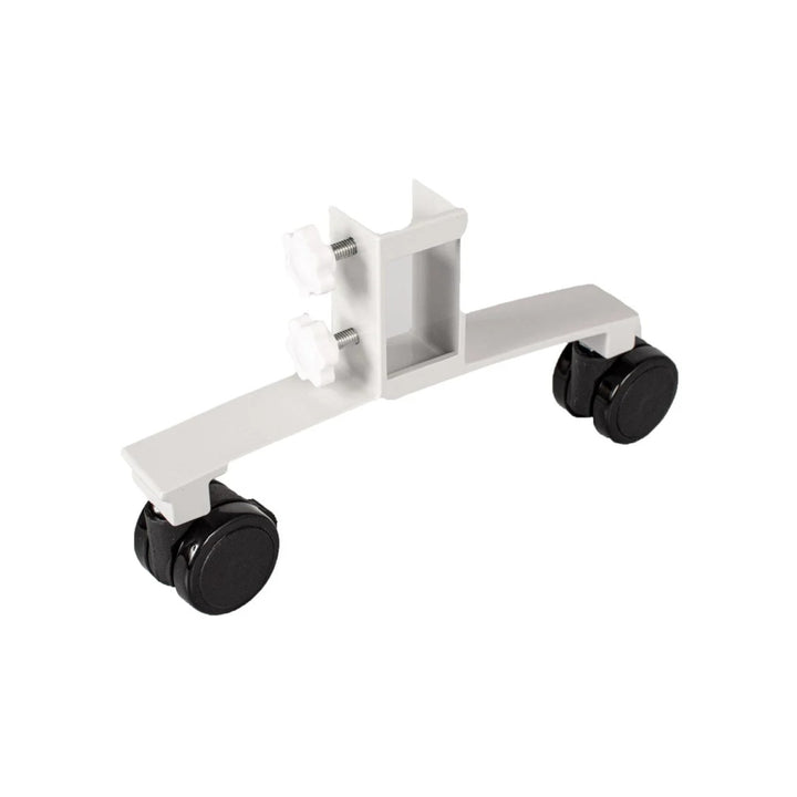 Gambe con rotelle per Cronos, universali, leggere, in materiali resistenti alle temperature, con freno di bloccaggio
