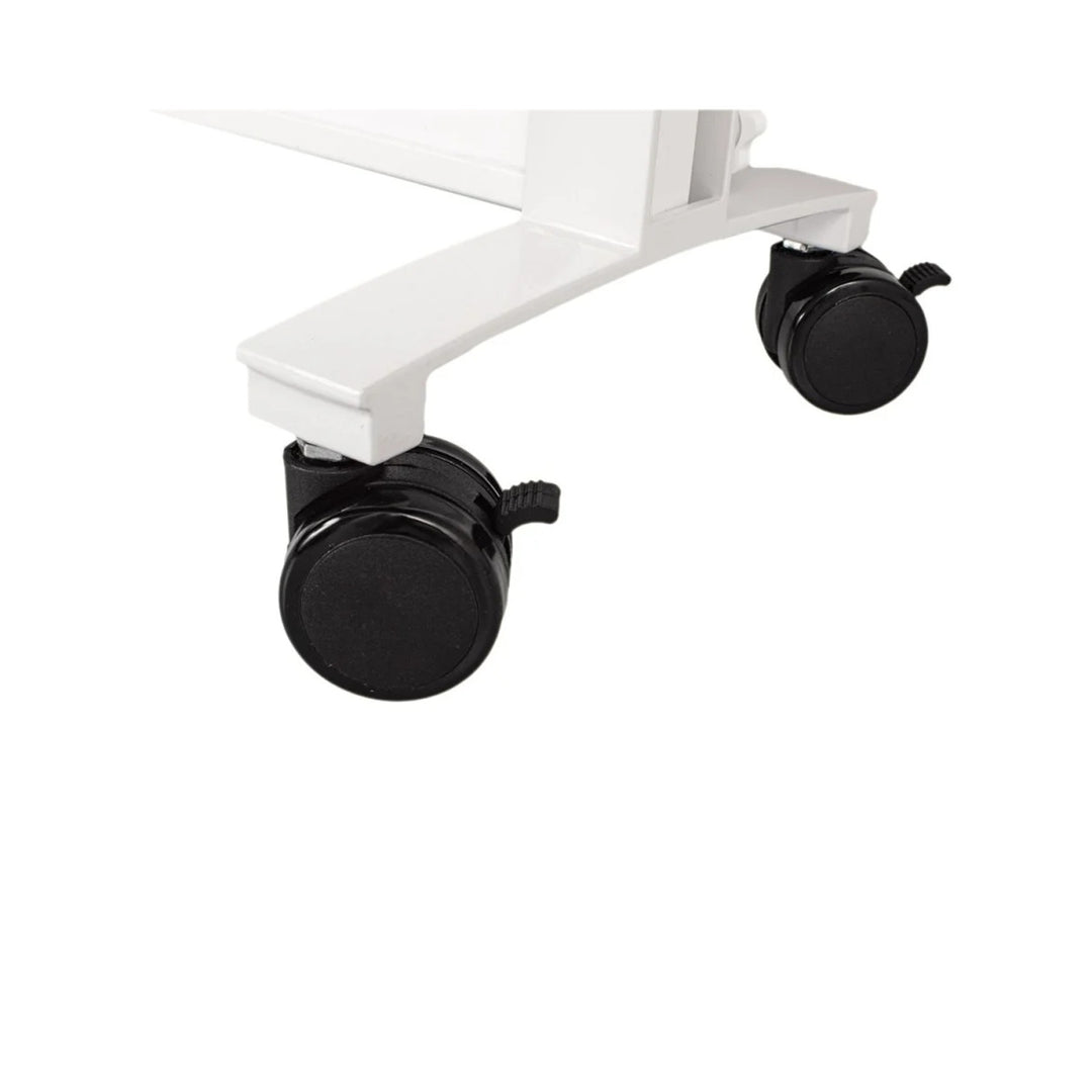 Gambe con rotelle per Cronos, universali, leggere, in materiali resistenti alle temperature, con freno di bloccaggio
