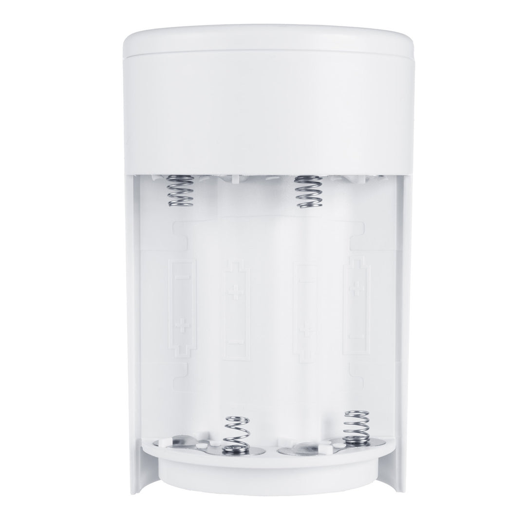 Distributore automatico Promedix, contenitore per saponi liquidi, liquidi disinfettanti, 300 ml, bianco, PR-540 W + 4 batterie Varta Industrial AA