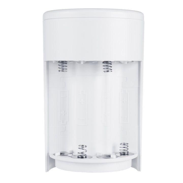 Distributore automatico Promedix, contenitore per saponi liquidi, liquidi disinfettanti, 300 ml, bianco, PR-540 W + 4 batterie Varta Industrial AA