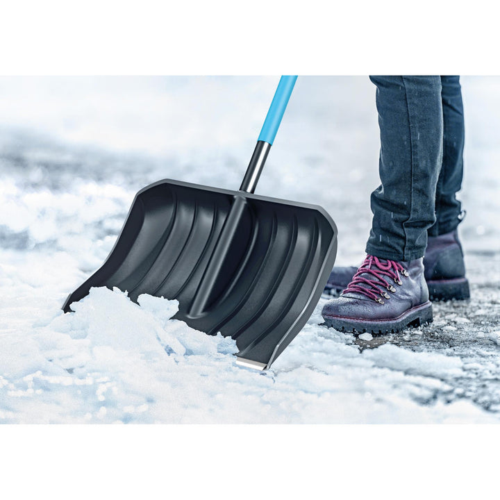 Pala da neve Cellfast, manico in alluminio, lunghezza 140 cm, Cellpro 40-340 + raschietto per vetri